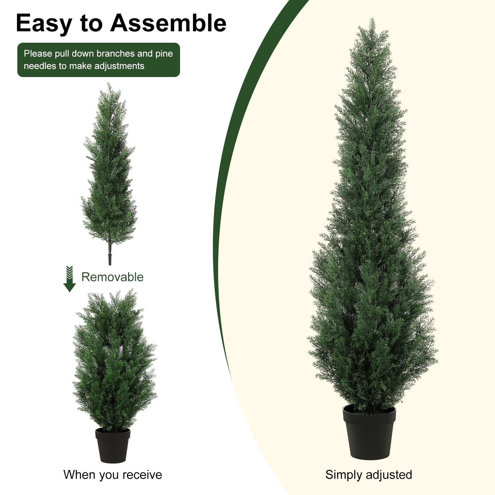 Artificial Cedar Tree