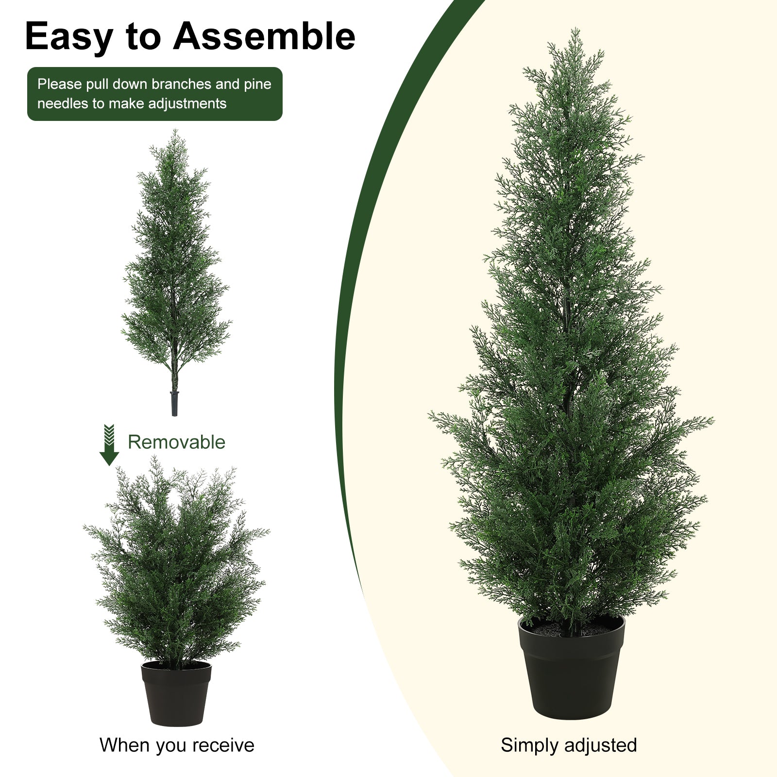 Artificial Cedar Tree